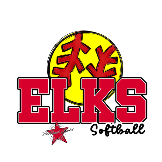 Elks Varsity Softball-Red