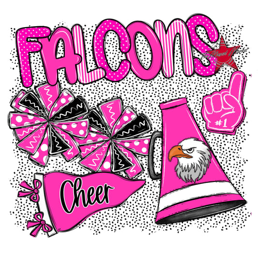 Falcons Cheer Spirit-Pink