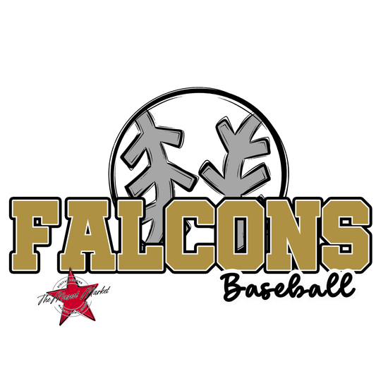 Falcons Varsity Baseball-Gold