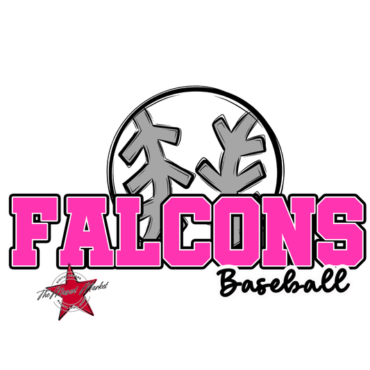 Falcons Varsity Baseball-Pink