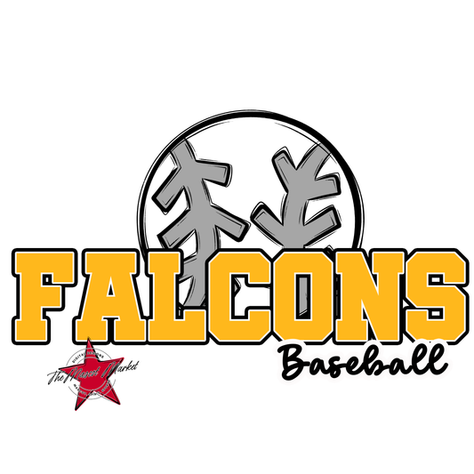 Falcons Varsity Baseball-Yellow