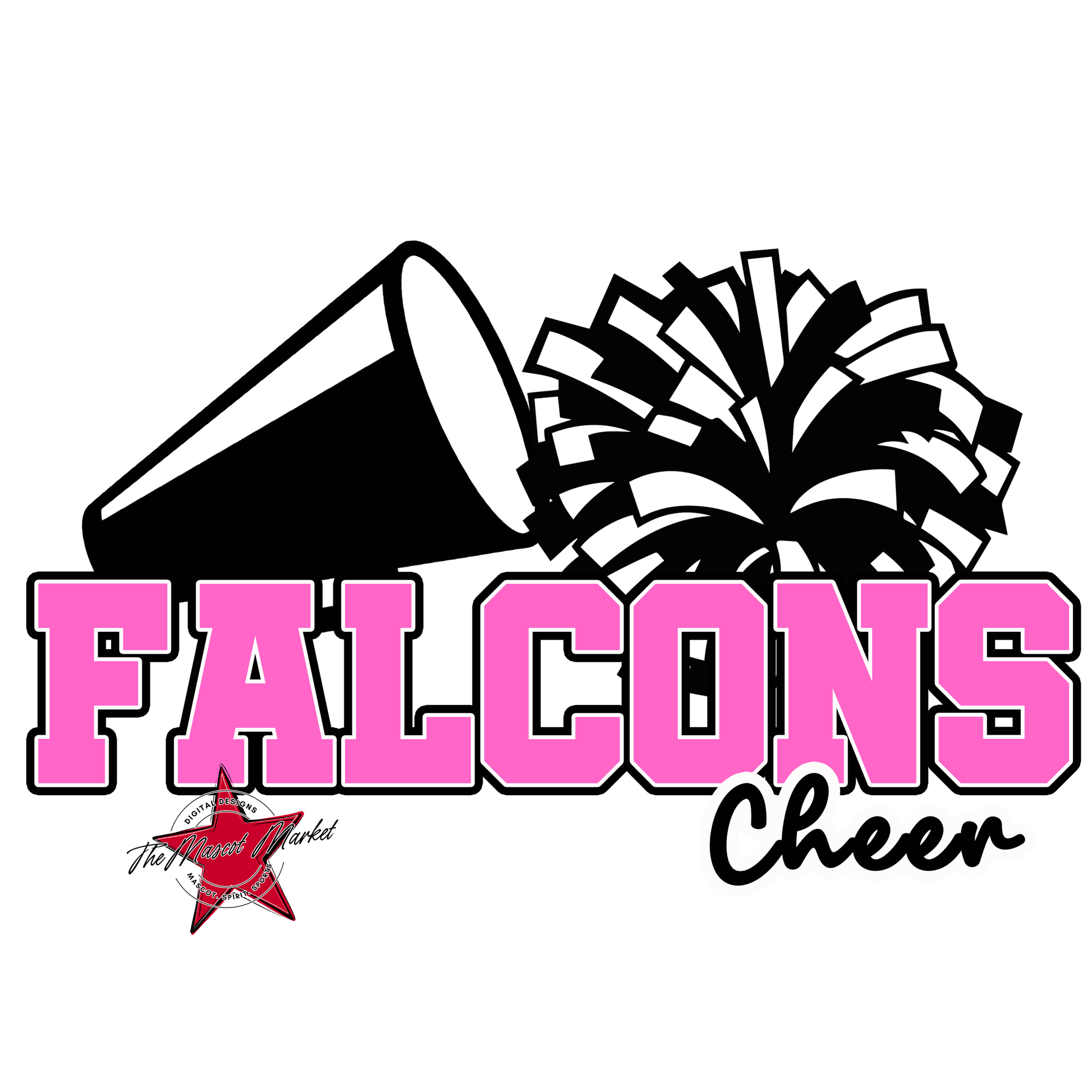 Falcons Varsity Cheer-Baby Pink