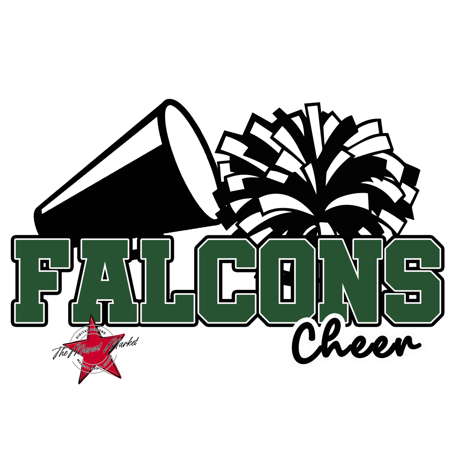 Falcons Varsity Cheer-Green
