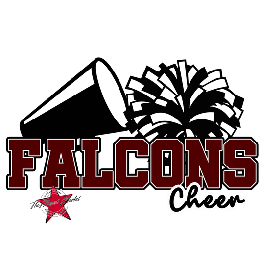 Falcons Varsity Cheer-Maroon