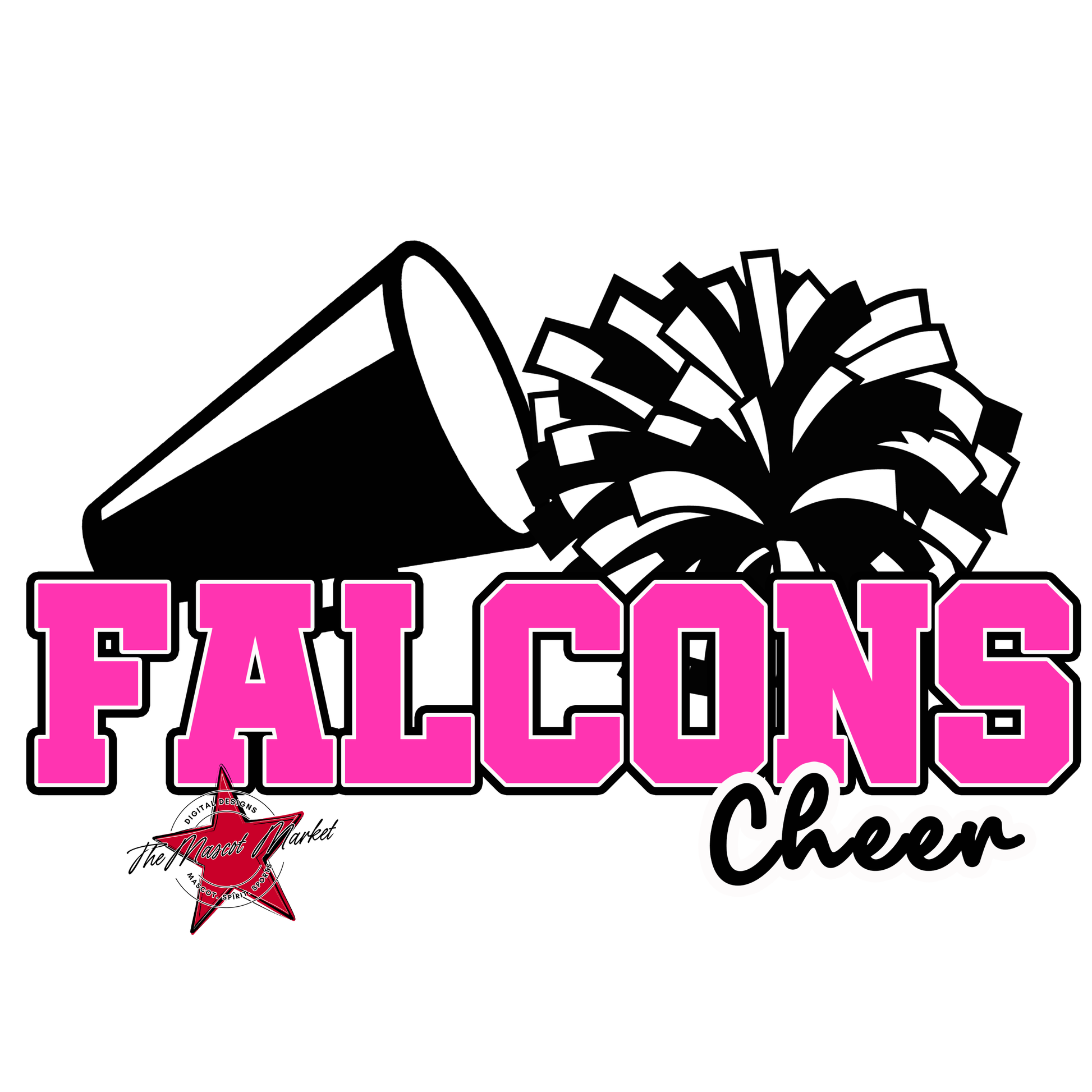 Falcons Varsity Cheer-Pink