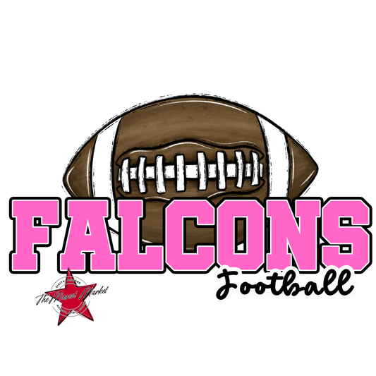 Falcons Varsity Football-Baby Pink