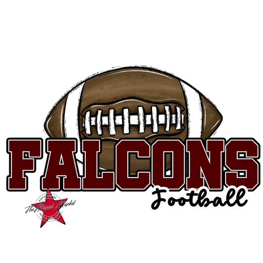 Falcons Varsity Football-Maroon