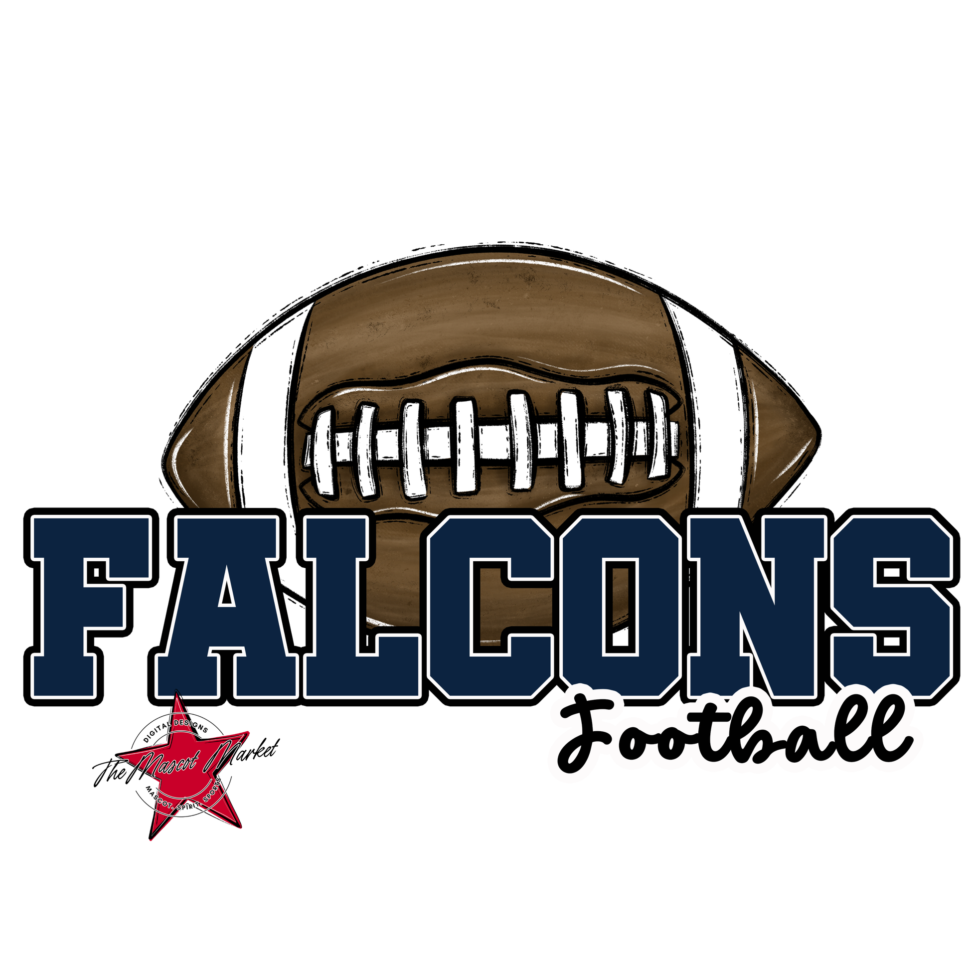 Falcons Varsity Football-Navy