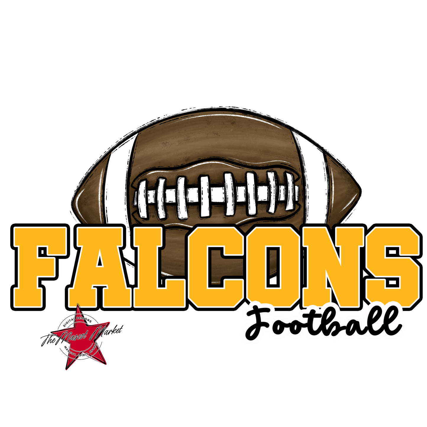 Falcons Varsity Football-Yellow