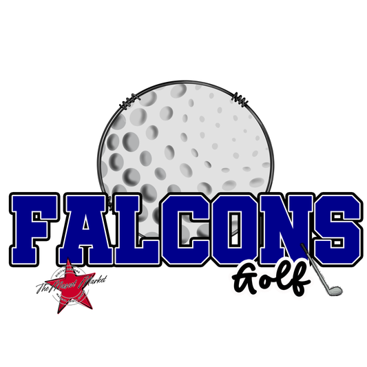 Falcons Varsity Golf-Blue