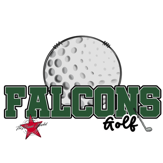 Falcons Varsity Golf-Green