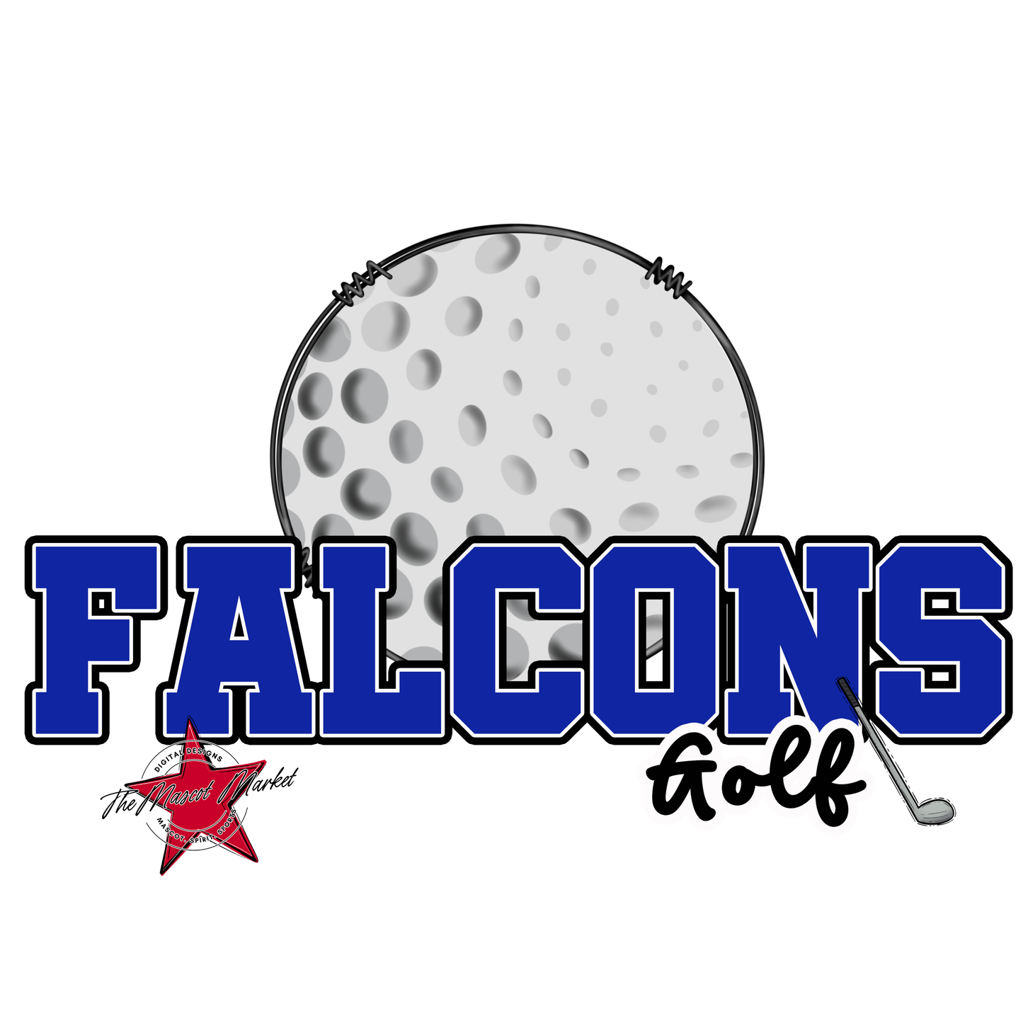 Falcons Varsity Golf-Royal Blue