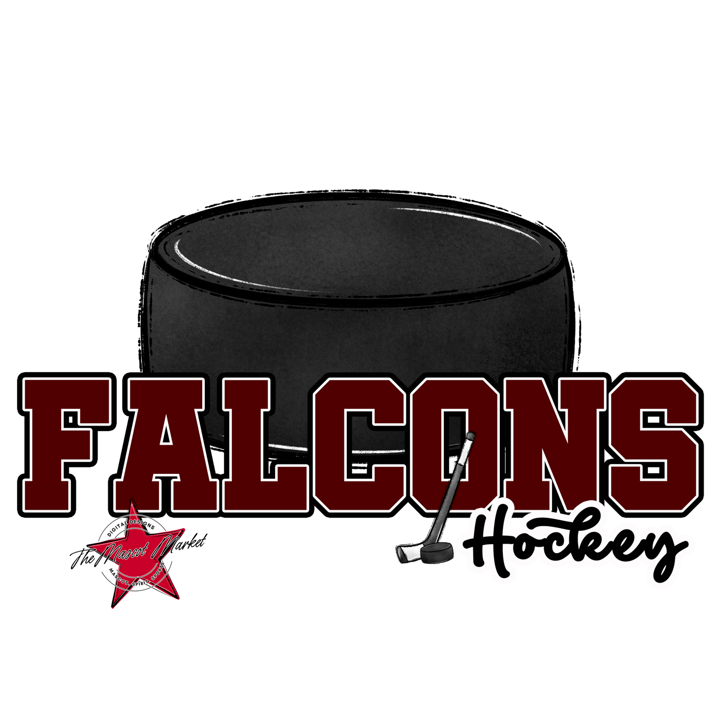 Falcons Varsity Hockey-Maroon