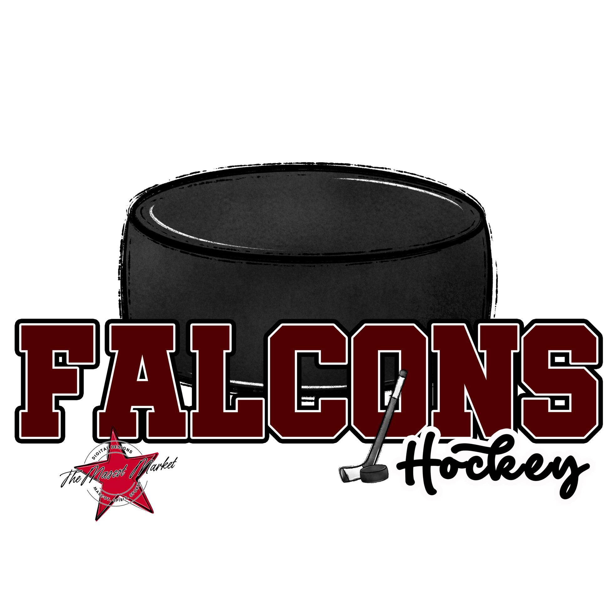 Falcons Varsity Hockey-Maroon