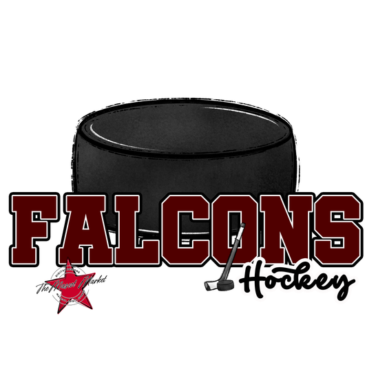 Falcons Varsity Hockey-Maroon