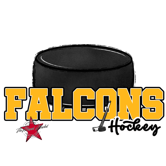 Falcons Varsity Hockey-Yellow