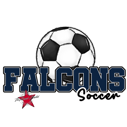 Falcons Varsity Soccer-Navy