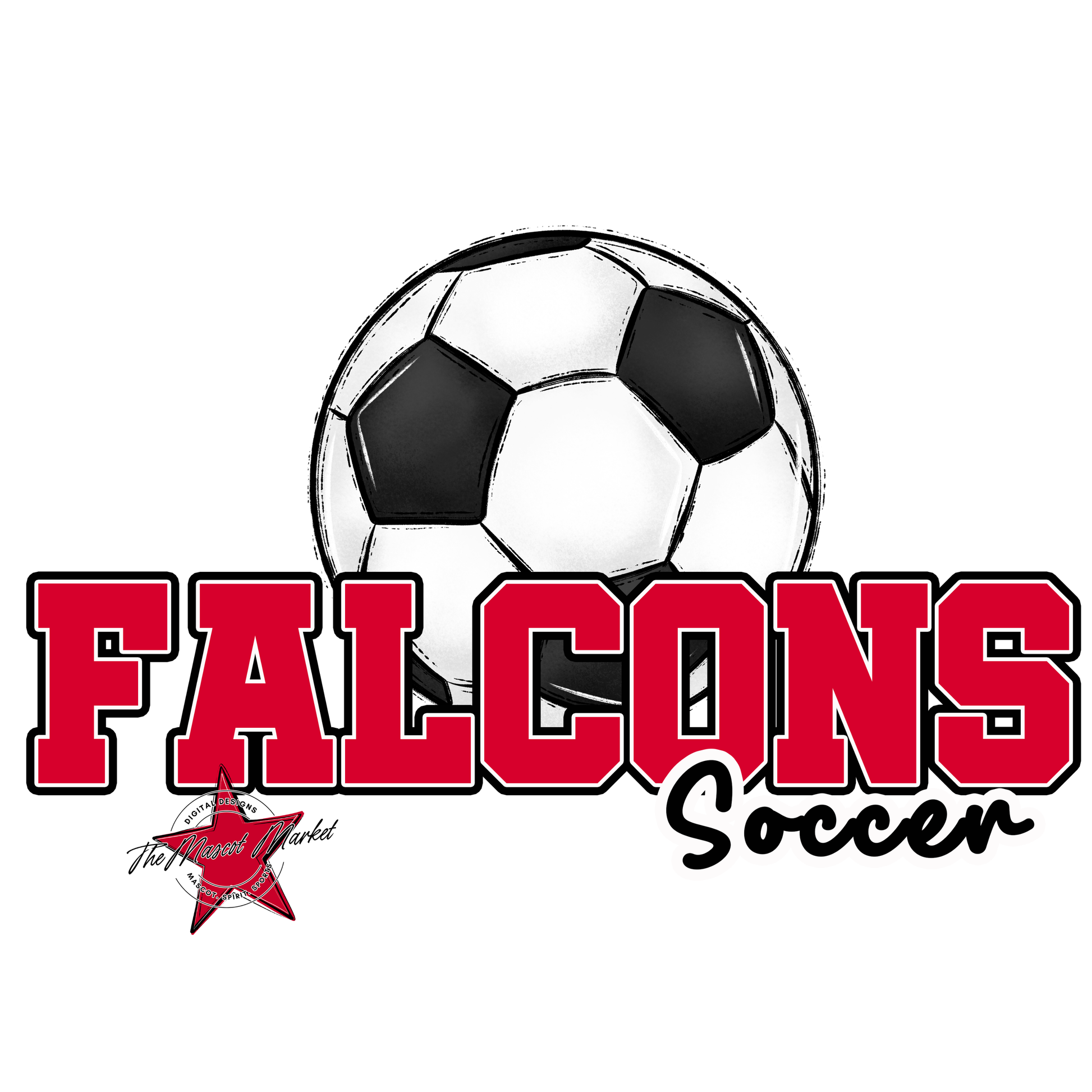Falcons Varsity Soccer-Red