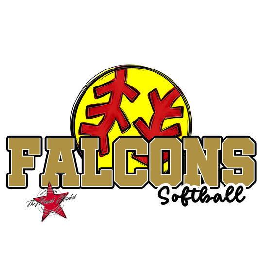 Falcons Varsity Softball-Gold