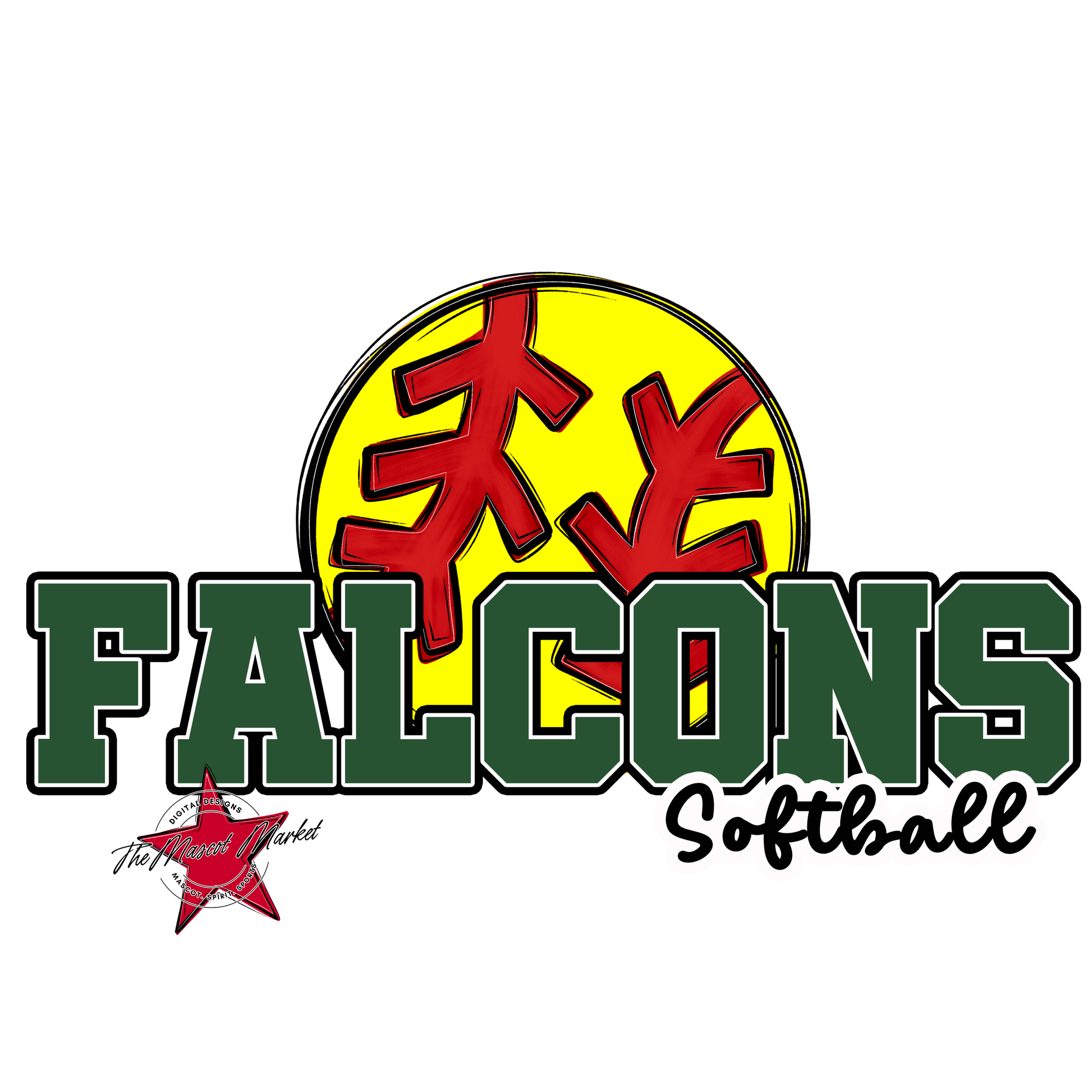 Falcons Varsity Softball-Green