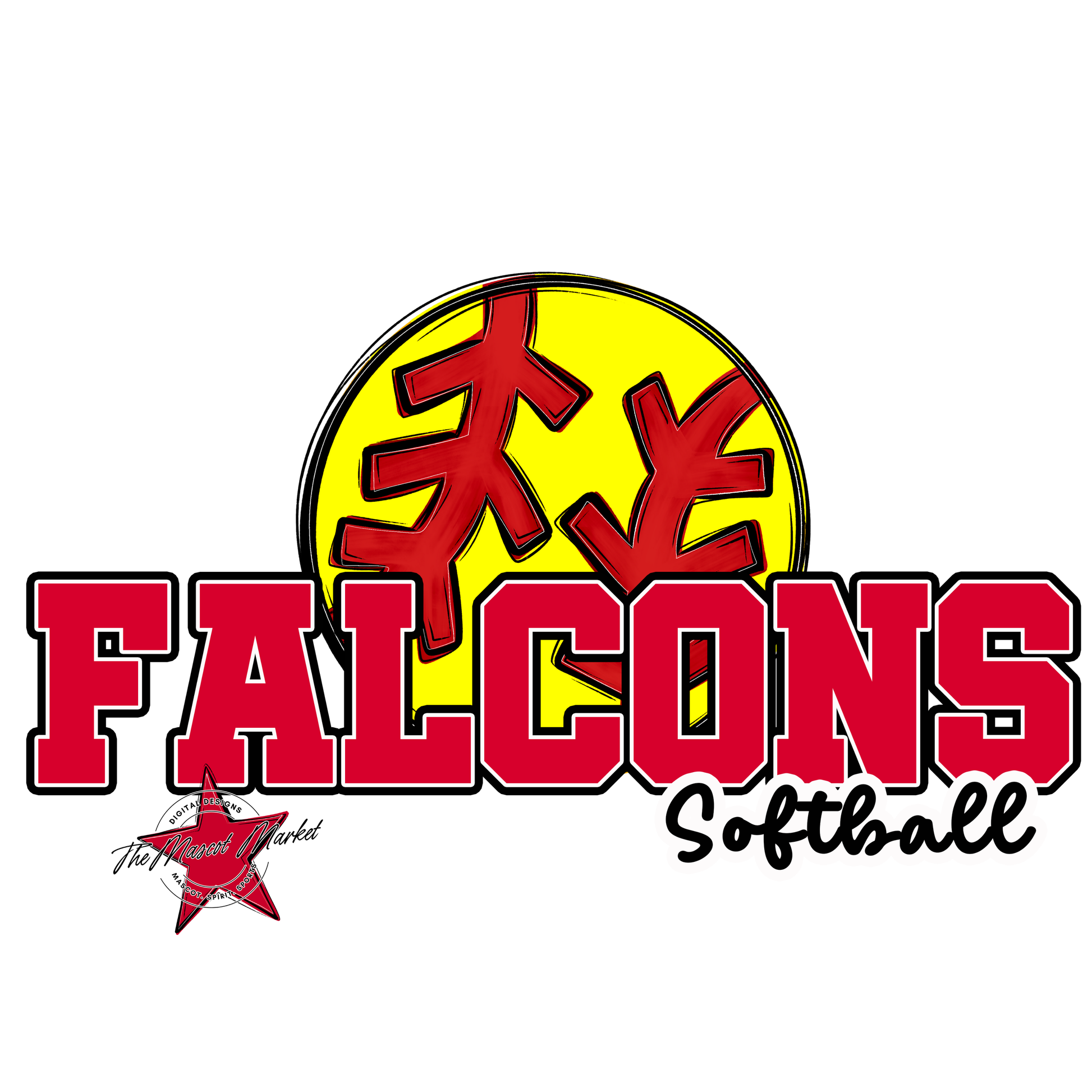 Falcons Varsity Softball-Red