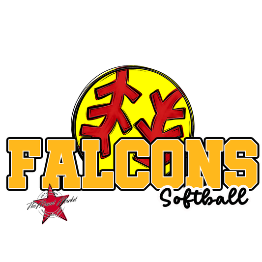 Falcons Varsity Softball-Yellow
