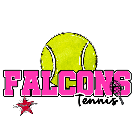Falcons Varsity Tennis-Pink