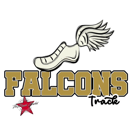 Falcons Varsity Track-Gold