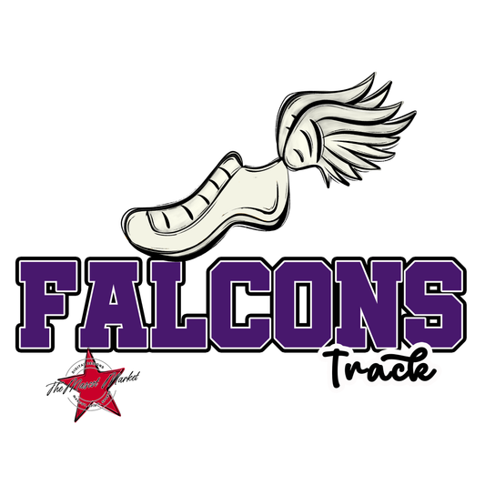 Falcons Varsity Track-Purple