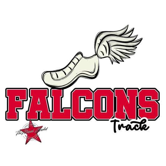 Falcons Varsity Track-Red