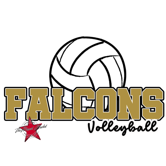 Falcons Varsity Volleyball-Gold