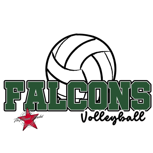 Falcons Varsity Volleyball-Green