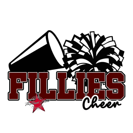 Fillies Varsity Cheer-Maroon