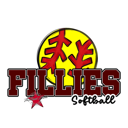 Fillies Varsity Softball-Maroon