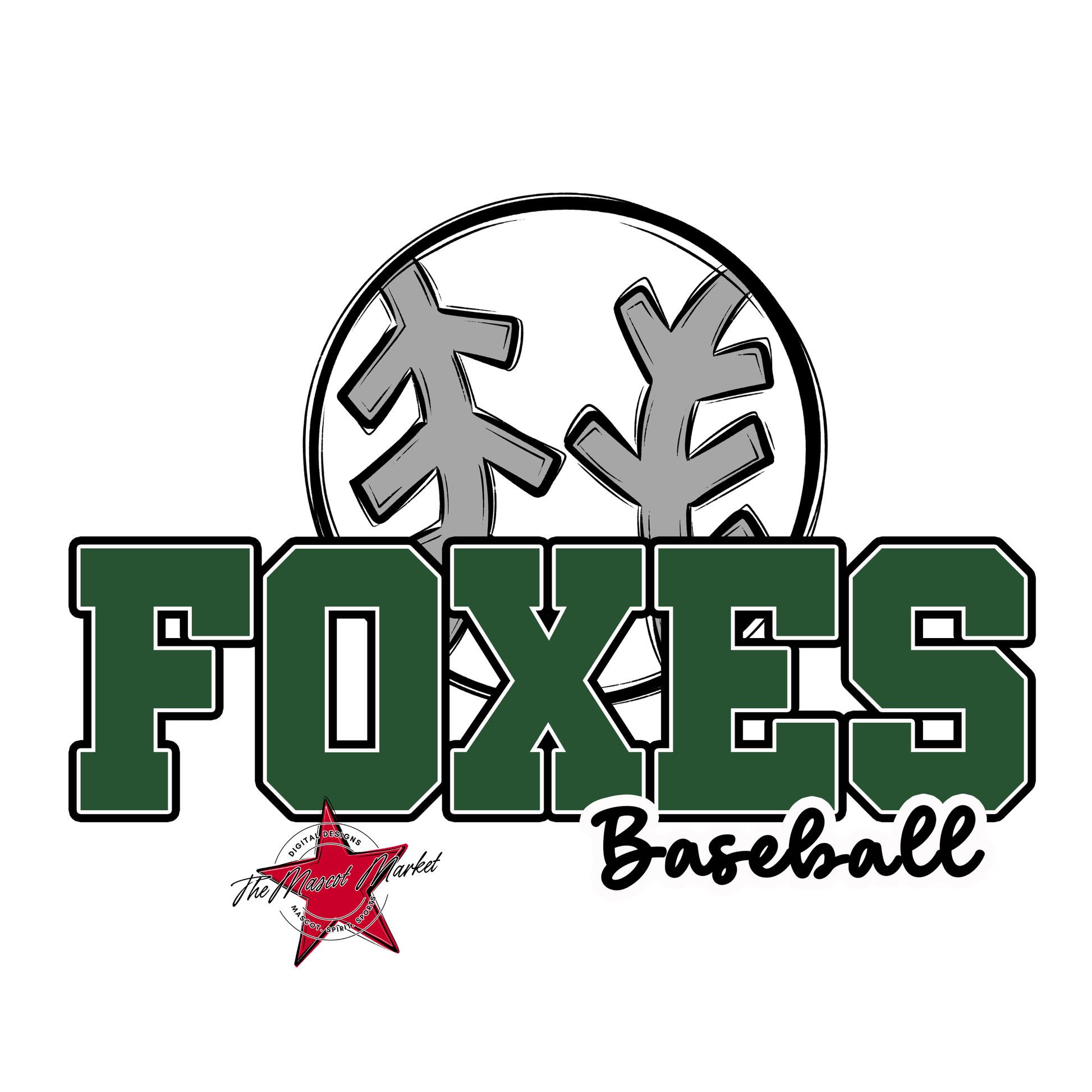 Foxes Varsity Baseball-Green