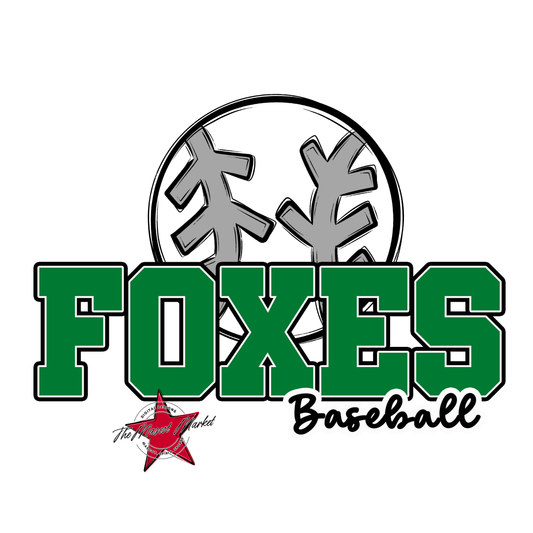 Foxes Varsity Baseball-Kelly Green