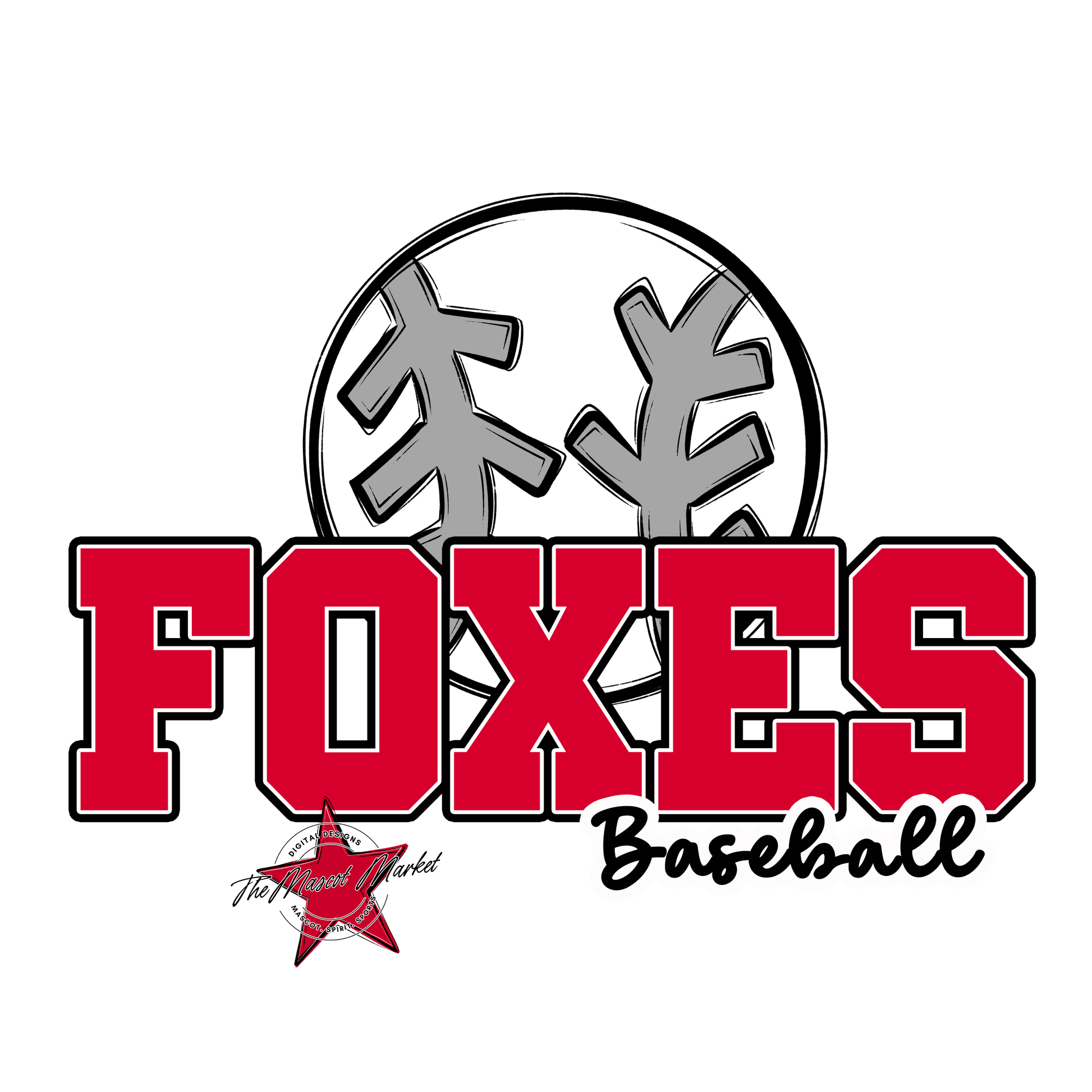 Foxes Varsity Baseball-Red