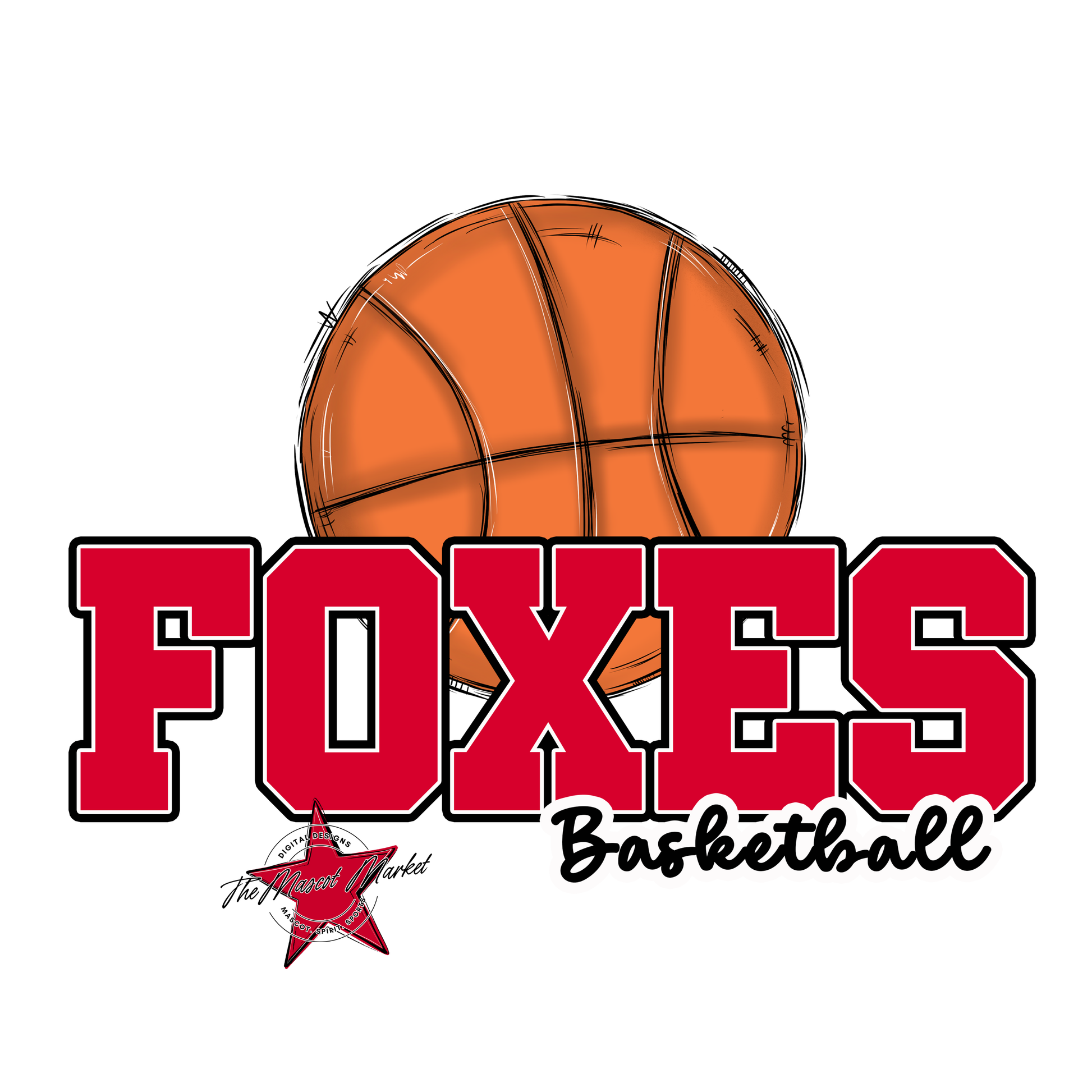 Foxes Varsity Basketball-Red