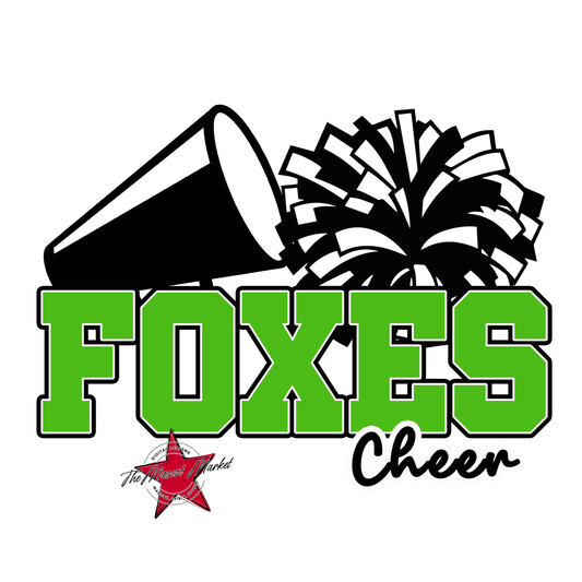 Foxes Varsity Cheer-Bright Green