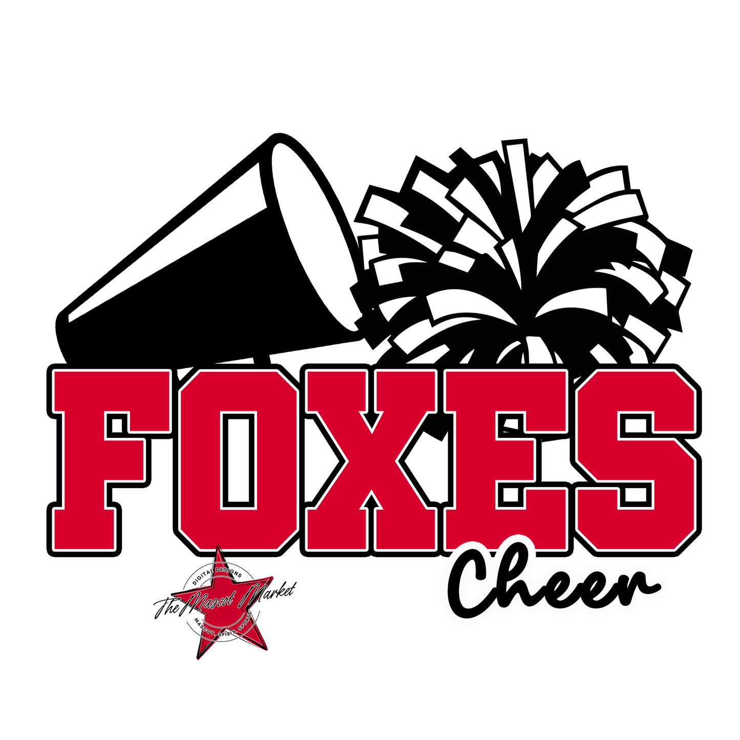Foxes Varsity Cheer-Red