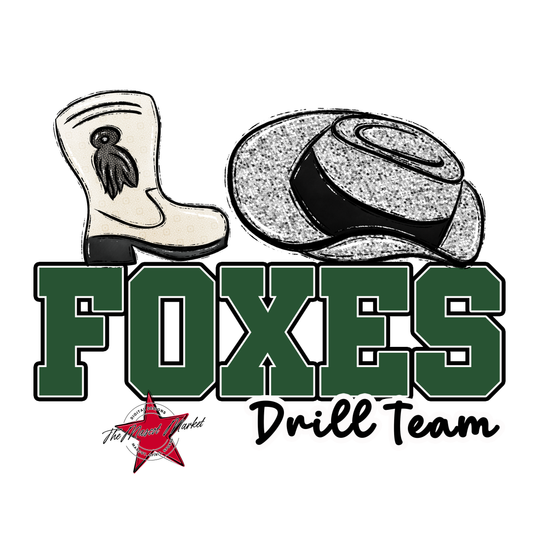 Foxes Varsity Drillteam-Green
