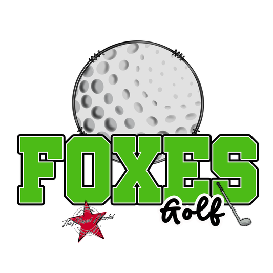 Foxes Varsity Golf-Bright Green