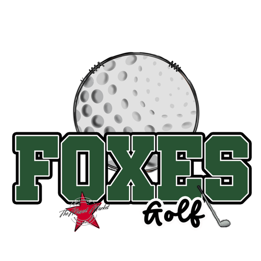 Foxes Varsity Golf-Green