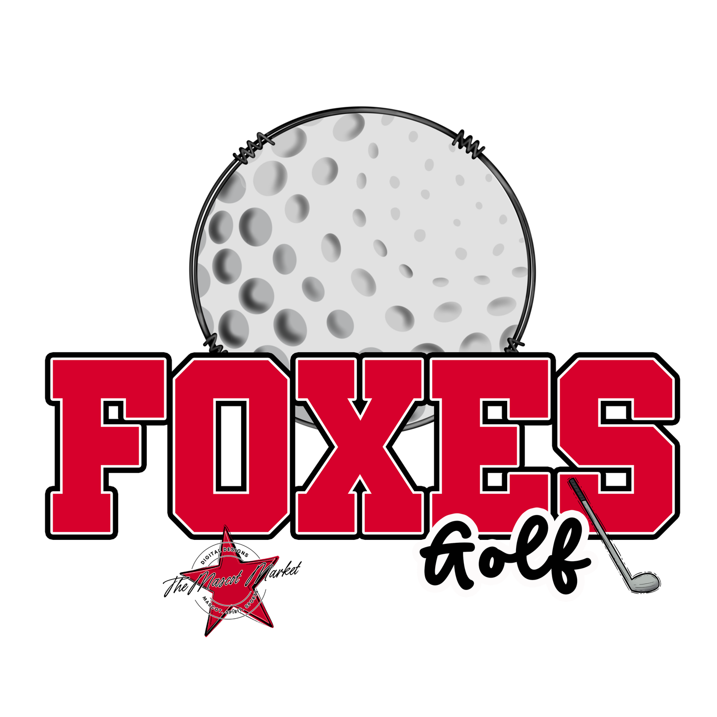 Foxes Varsity Golf-Red