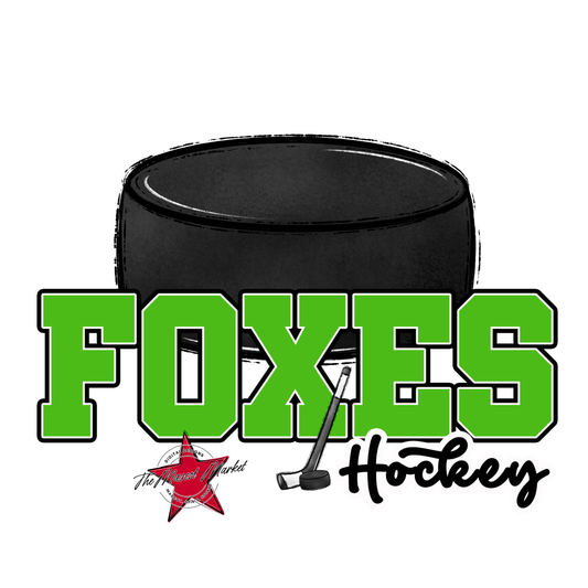 Foxes Varsity Hockey-Bright Green