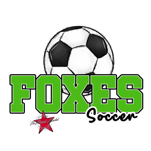 Foxes Varsity Soccer-Bright Green