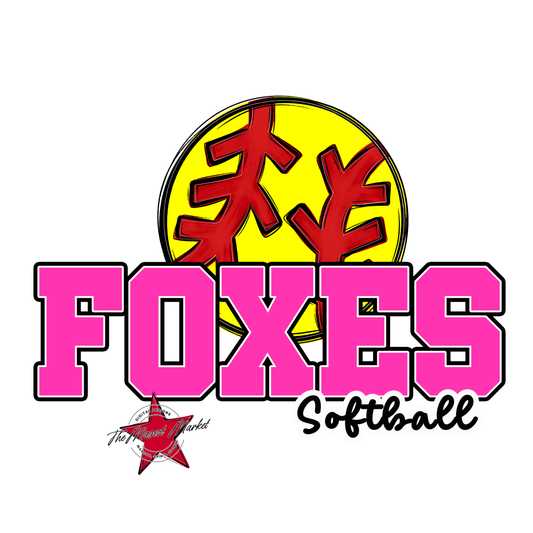 Foxes Varsity Softball-Pink