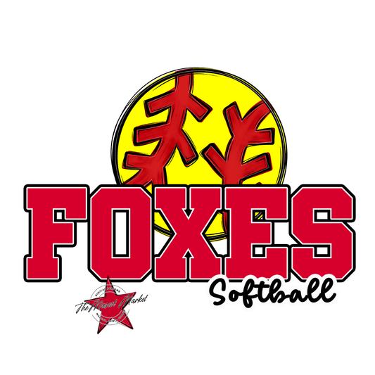 Foxes Varsity Softball-Red