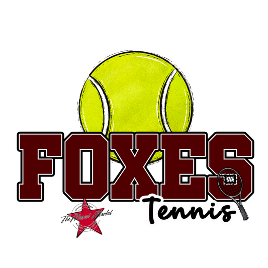 Foxes Varsity Tennis-Maroon