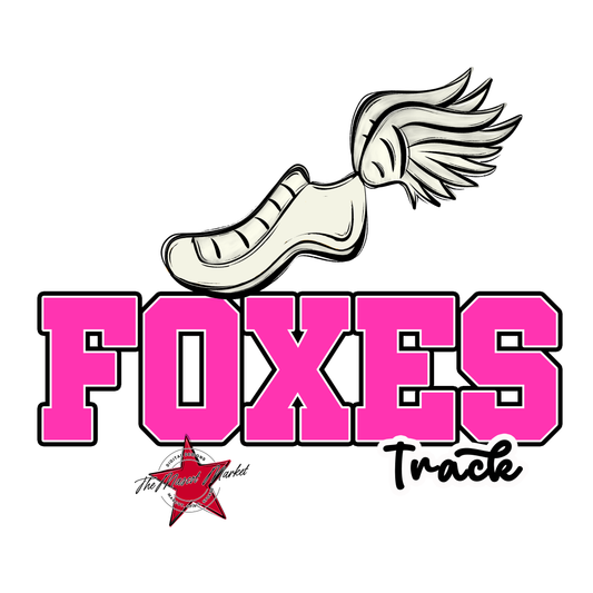 Foxes Varsity Track-Pink